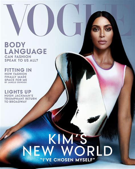 kim kardashian vogue